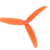 Mini quadcopter tri-propellers 5030 1xCW 1xCCW – Rood