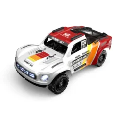 MJX Hyper GO 14211 1/14 Brushless Short Course 4WD RTR compleet met 3000mAh 2S lipo accu en lader en extra set banden – 70 km/h