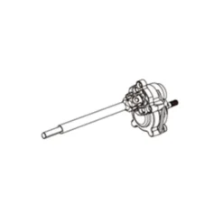 MJX Left rear portal axle assembly – MX-P8PARL