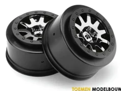 MK.10 V2 WHEEL CHROME 4.5mm OFFSET 2pcs – HPI106201