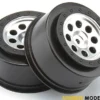 MK.8 V2 WHEEL MATTE CHROME 4.5mm OFFSET 2pcs – HPI106189