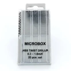 Modelcraft 20 Pce Microbox Drill Set (0.3 – 1.6mm)
