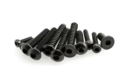 M3x6mm Tapping Hex Socket Button Head – Black 10pcs – AXA433