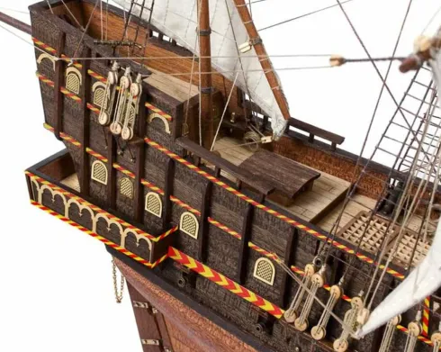 OcCre Golden Hind houten scheepsmodel 1:45