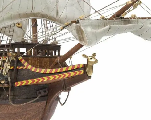 OcCre Golden Hind houten scheepsmodel 1:45