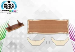 Occre Houten display standaard 19105