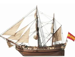 OcCre La Candelaria houten scheepsmodel 1:85