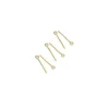 Occre 10mm Oogbouten – Messingkleurig (60 stuks)