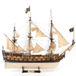 OcCre Piratenschip Royal Fortune in 1/65 Houten Modelbouwkit