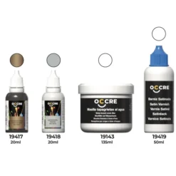 Occre Putty bitumen primer and varnish pack