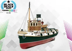 OcCre Ulises Remolcador houten scheepsmodel 1:30 (RC geschikt!)
