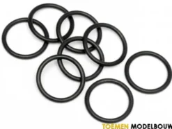 O-RING S13 13×1.5mm BLACK 8pcs – HPI75079