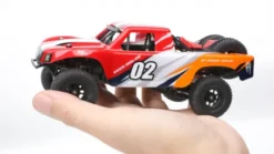 Orlandoo Hunter Model RWD Micro Roll Cage Trophy Truck Movable Model Kit Clear Body for OH32X02