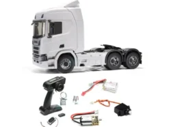 Orlandoo Hunter Model 1/32 SCANIA R650 6X4 Semi Truck Combo Set for OH32T01 SCANIA R650