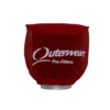 OUTERWEARS Waterbestendige Filterhoes Rood voor 1/5 en 1/6