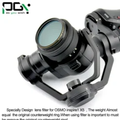 PGYTECH DJI Inspire 1 – DJI Osmo X5 Filter Lens ND16