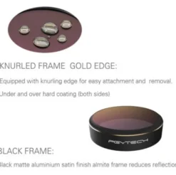 PGYTECH DJI Phantom 4 PRO ND4 – ND8 – ND16 – ND32 – CPL- UV Filter & Lens Bag