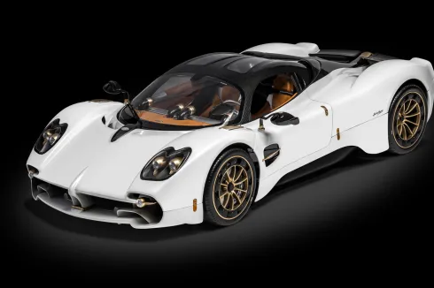 Pocher Pagani Utopia Coupé Bianco Perla 1/8 metalen schaalmodel