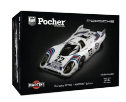 Pocher 1/8 Porsche 917KH Martini Edition metalen bouwpakket