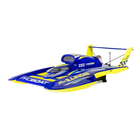 Pro Boat Miss Illinois U-34 34″ Unlimited Hydro Race Boot RTR 110 km/h zonder accu en lader