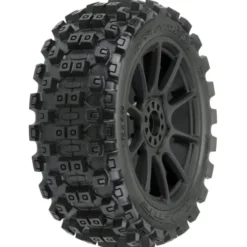 Proline 1/8 Badlands MX M2 F/R Buggy Banden op Zwarte Mach 10 Velgen 17mm (2 stuks) – PRO906721