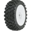 Proline 1/8 Badlands MX M2 Front/Rear Buggy Banden op Witte Velocity Velgen 17mm (2 stuks) – PRO906731