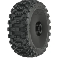 Proline 1/8 Badlands MX M2 Front/Rear Buggy Tires Mounted 17mm Black (2) – PRO906741
