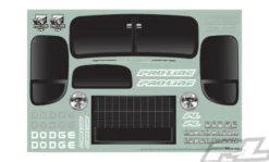Proline body 1946 Dodge Power Wagon Tough-Color (Black) Body for 12.3″ (313mm) Wheelbase Scale Crawlers