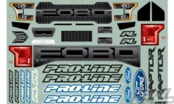 Proline body 2017 Ford F-150 Raptor voor Summit – E-Revo – E-Maxx