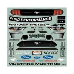 Proline body 1/8 2021 Ford Mustang Clear ARRMA Vendetta & ARRMA Infraction 1/8 4X4 Mega