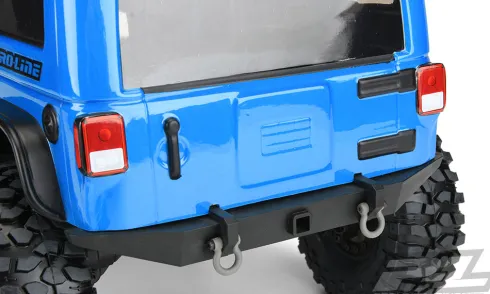 Proline body Jeep Wrangler Unlimited Rubicon Clear Body for 12.8″ Wheelbase Traxxas TRX-4