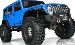 Proline body Jeep Wrangler Unlimited Rubicon Clear Body for 12.8″ Wheelbase Traxxas TRX-4