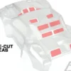 Proline body Pre-Cut Flo-Tek Fusion voor Slash 2WD & Slash 4×4