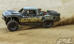 Proline body Pre-Cut 1967 Ford F-100 Race Truck Heatwave Edition Tough-Color (Black) Body for Unlimited Desert Racer