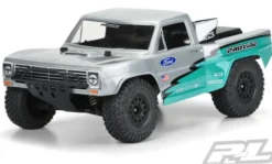 Proline body Pre-Cut 1967 Ford F-100 Race Truck Clear Body for Slash 2wd, Slash 4×4 & PRO-Fusion SC 4×4