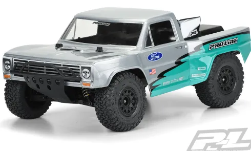Proline body Pre-Cut 1967 Ford F-100 Race Truck Clear Body for Slash 2wd, Slash 4×4 & PRO-Fusion SC 4×4