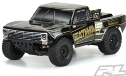 Proline body Pre-Cut 1967 Ford F-100 Race Truck Heatwave Edition Tough-Color (Black) Body for Slash 2wd, Slash 4×4 & PRO-Fusion SC 4×4