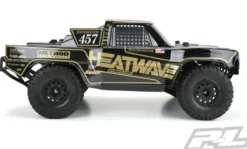 Proline body Pre-Cut 1967 Ford F-100 Race Truck Heatwave Edition Tough-Color (Black) Body for Slash 2wd, Slash 4×4 & PRO-Fusion SC 4×4