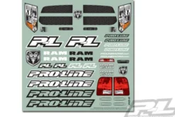 Proline body 1/10 2013 Ram 1500 True Scale Clear Short Course