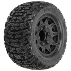 Proline 1/10 Bonesaw F/R 2.8″ MT Tires Mounted 12mm 14mm Black Raid (2) – PRO1023910