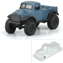 Proline 1/24 1946 Dodge Power Wagon Clear Body SCX24 JLU – PRO356500