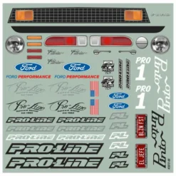 Proline 1/10 1972 Ford Pinto Clear Body Buggy Drag Car