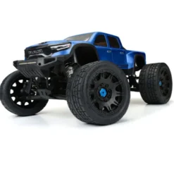 Proline 1/6 Menace HP BELTED Fr/Rr 5.7″ MT Tires Mounted 24mm Blk Raid (2) – PRO1020510