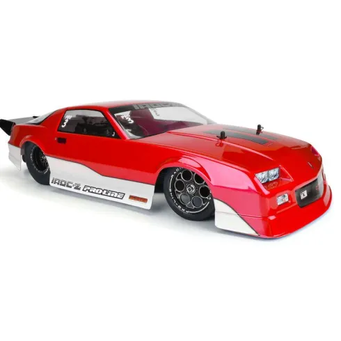 Proline 1/10 Pre-Cut 1985 Chevy Camaro IROC-Z Clear Body 22S Drag Car
