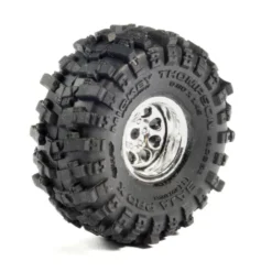Pro-Line Racing 1/30 Baja Pro X Front/Rear Mounted Chrome Beast Tires (4) Axial SCX30 – PRO1025110
