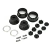 Proline 1/10 Raid Bead-Loc Fr/Rr 2.2″/3.0″ 12 & 14mm SC Wheels (2) Silvr/Blk