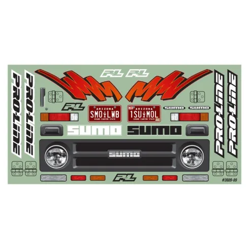Proline 1/10 Sumo L Clear Body 12.3″ (313mm) Wheelbase Crawlers