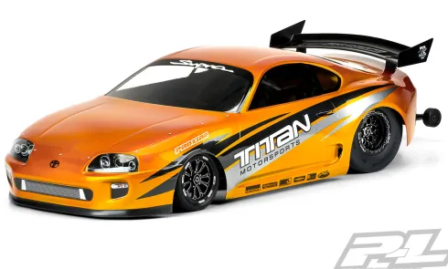 Proline 1995 Toyota Supra Clear Body for Losi 22S No Prep Drag Car, Slash 2wd Drag Car & AE DR10