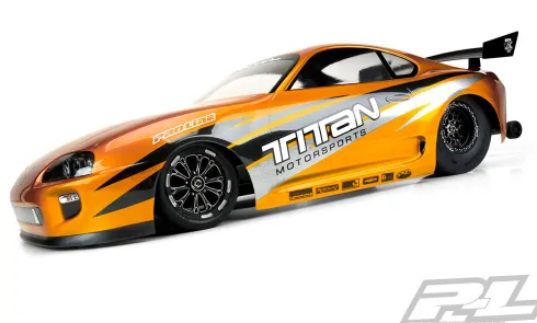 Proline 1995 Toyota Supra Clear Body for Losi 22S No Prep Drag Car, Slash 2wd Drag Car & AE DR10