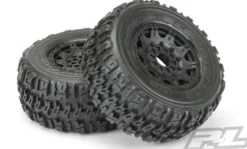 Proline Trencher X SC 2.2″/3.0″ M2 (Medium) Tires Mounted with 17mm Hex Conversions